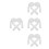 8Pièces Ceinture Robe Épaisse Flanelle Style Élégant 6