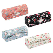 4St Lippenbalsemhouder Borduur Met Spiegel Compacte Make-Up Organizer