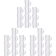 30Pcs Mini Beer Mug Models Resin Tiny House Cup Decorations