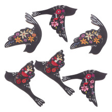 2Sets Wood Sea Bird Wall Art Rustic Coastal Theme Decoration