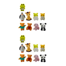 60Pak Gummen Puzzle Dieren Assortiment Voor School & Feest