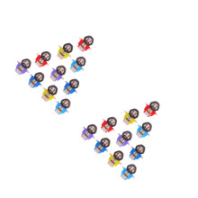 20Pcs Tiny Jesus Figurines Portable PVC Religious Home Decor Gift