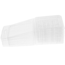 Masteelf 10 Pcs Scented Wax Packaging .50x7.50x2.50cm Transparent