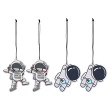 4St Paper Astronaut Luchtverfrisser Auto Hanger Multikleur Decor