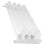 1Set White Ps Shelf Drink Pusher for Shop Fast Display and 1