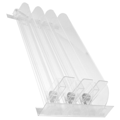 1Set White Ps Shelf Drink Pusher for Shop Fast Display and