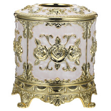 1Multifunctional Plastic Vintage Tissue Box Cover for Bathroom and Car