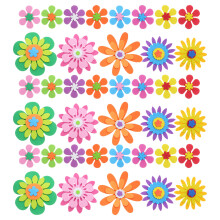 DIY Eva Flower Bulletin Board Cutouts Bright Classroom Decor