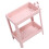 Freestanding Bathroom Organiser Pink 17