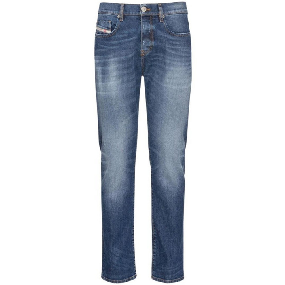 Diesel (29R, ) Mens D-Strukt Jeans Blue