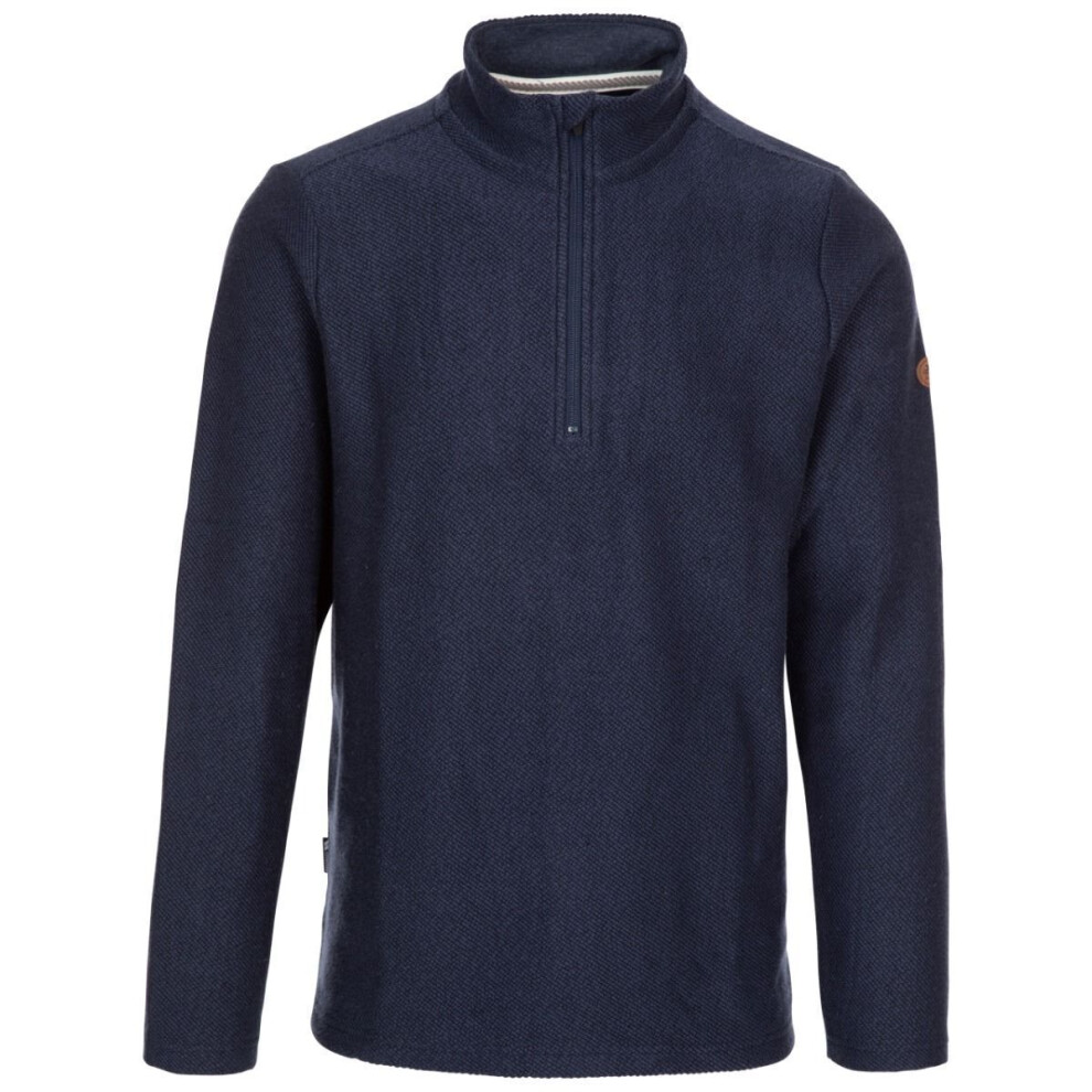 Trespass (L, Navy) Mens Taddingley Half Zip Sweatshirt