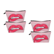 4St Multi Make-Up Met Ritssluiting Voor Cosmetica En Reis