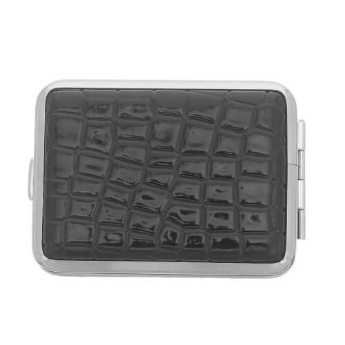 Black Metal Matchstick Holder with Striker Windproof Sealed Box