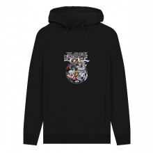 (L, Black) Yu-Gi-Oh! Unisex Adult GX Hoodie