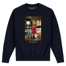 (L, Black) Friends Unisex Adult Turkey Head Joey Sweatshirt