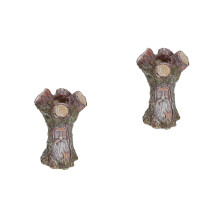 2St Creatieve Resin Bloemvaas Bloemcontainer En Desktop Ornament