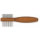 1Stk Pet Grooming Holzgriff Doppelseitig Haarentferner Multicolor 1