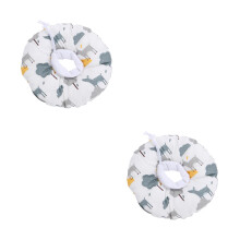 2Pcs Cotton Cat Cone Collar Pet Surgery Protection Multi-Color