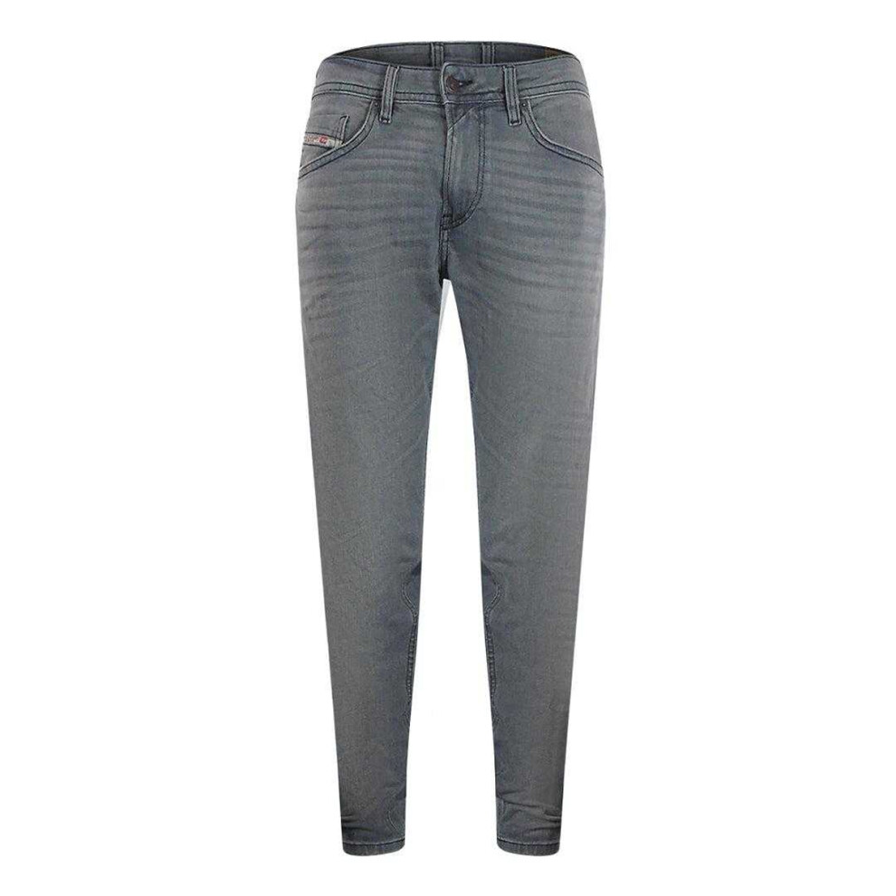 Diesel (28R, Light ) Mens Larkee-X Stretch Jeans Grey
