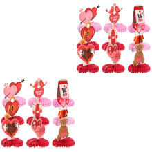 18St Papieren Honeycomb Decor Voor Bruiloft & Valentijnsdag