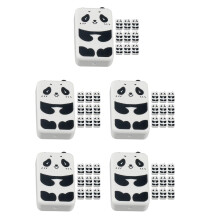 50St Panda Gum Multi-Kleurig Rubber Gum Voor Tekenen En School