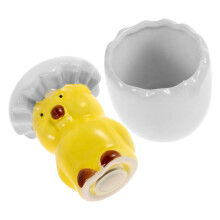 1 kükenförmiges pfefferglas, , weiß