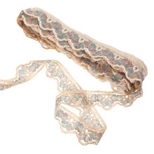 1 Stuks Borduurkant Polyester Garen Cadeau Bruid Net