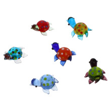 6St Glazen Schildpad Elegant Decor
