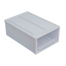 1Stblauwe Multifunctionele Plastic Opbergdoos Lade Voor Huis Gebruik