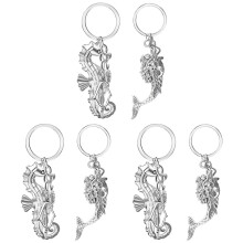 6Pcs Durable Keychains Creative Key Rings for Backpacks