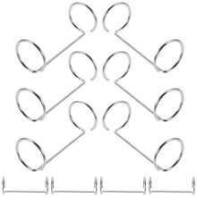 10 Acryl Signatuurhouder Dubbele Ring Menukaart Houder