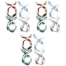 12St Rabbit Ears Haarband Groen Sportief Lichtgewicht Haaraccessoire