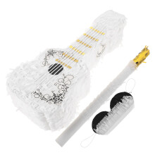 1Set Creatieve Witte Violin Pinata Voor Kids Feest Met Candy Houder