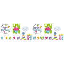 24St Feestelijke Verjaardag Tray Decoraties Voor En