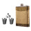 Stainless Steel Draagbare Set Wijn Whisky Met 1