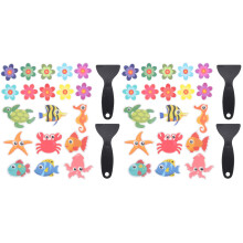 2Sets Antislip Trapvloerstickers Badkamer Decoratieve Veiligheid