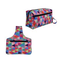 2St Wolgaren Opbergzak 600D Oxford Divers Kleurig Met Praktische Print