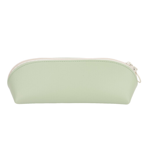 Leather Effect Pen Bag, See-Through 1