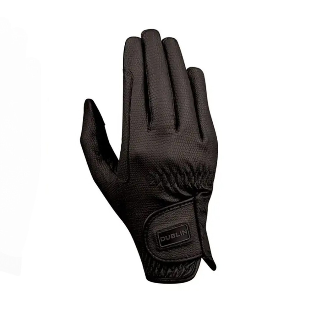 Dublin (M, Black) Childrens/Kids Everyday Riding Gloves