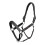 (Cob, Black) Whitaker Chicago Leather Horse Headcollar 1