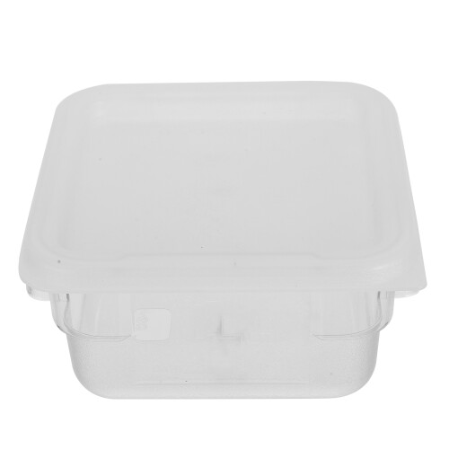 Plastic Voedselopslagemmer Transparant Met Vierkant