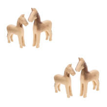 2Sets Handgemaakte Dieren Ornamenten Blank Voor Knutselen
