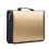 Extra Large Pencil Case PU Leather Gold 2