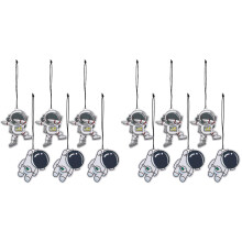 12St Design Astronaut Auto Ornament Papier Hanger Fris Interieur