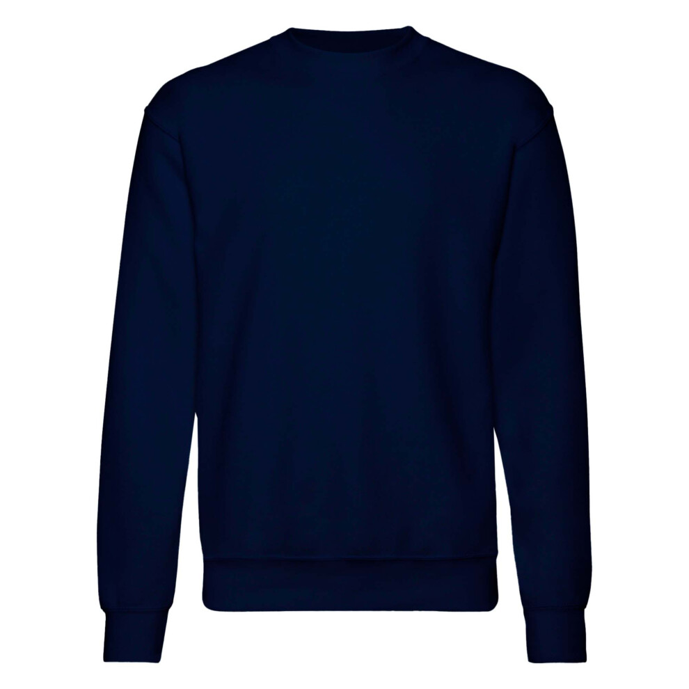 Fruit Of The Loom (3Xl, Deep Navy) Mens Set-In Belcoro Yarn Sweatshirt Blue,Multicoloured