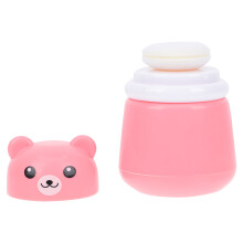 Baby Poeder Doos Roze Sponge Materiaal Cartoon Leuk Model