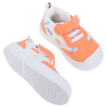 1Paar Comfortabele Babyloopschoenen Katoen Zachte Ademende Stof