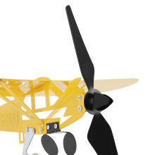 Yellow Garden Plane Spinner