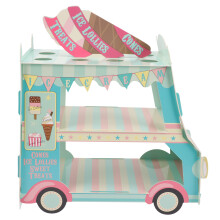 Assorti Papier Cake Stand Ijstruck Cart Voor Feest & Bruiloft