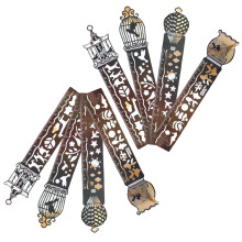 8St Multi Kleur Metalen Bladwijzers Voor School En Leesplezier